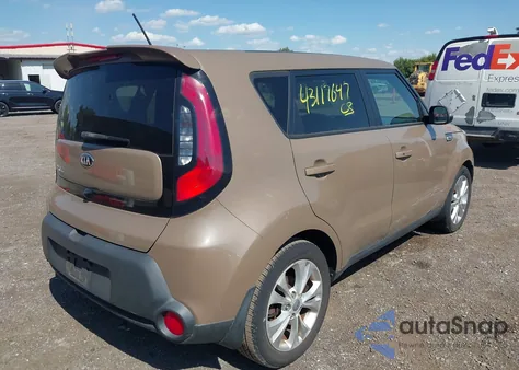 2014 Kia Soul + from USA, damaged, VIN KNDJP3A55E7051133